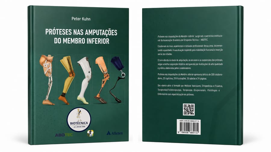 Livro Próteses nas Amputações do Membro Inferior, ABOTEC e Atheneu